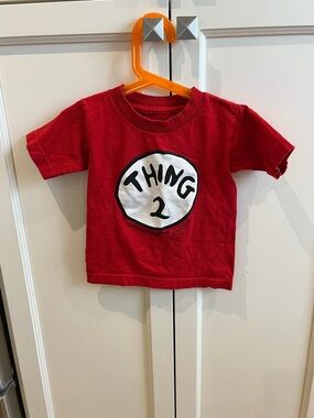 Kids' Red 'Thing 2' Graphic Tee Shirt 3t